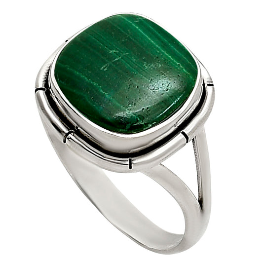 Malachite Eye Ring size-7 R-1012 SDR251319