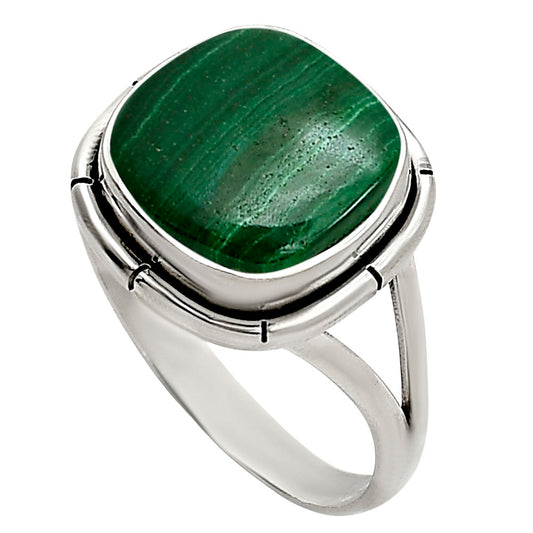 Malachite Eye Ring size-8 R-1012 SDR251321