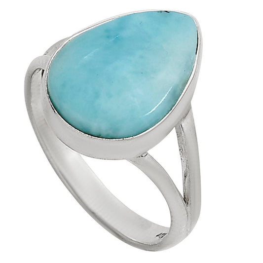 Larimar (Dominican Republic) Ring size-8 R-1002 SDR251716