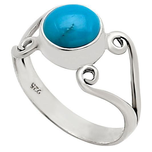 Sleeping Beauty Turquoise Ring size-8 R-1574 SDR251742
