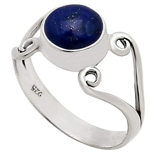 Lapis Lazuli Ring size-7 R-1574 SDR251749