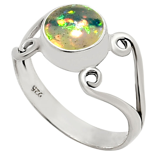 Ethiopian Opal Ring size-7 R-1574 SDR251766