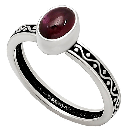 Ruby Glassfield Ring size-8 R-1213 SDR251879