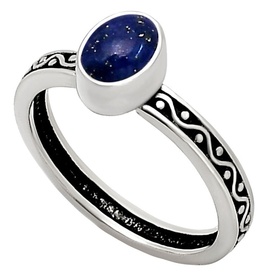 Lapis Lazuli Ring size-6 R-1213 SDR251884