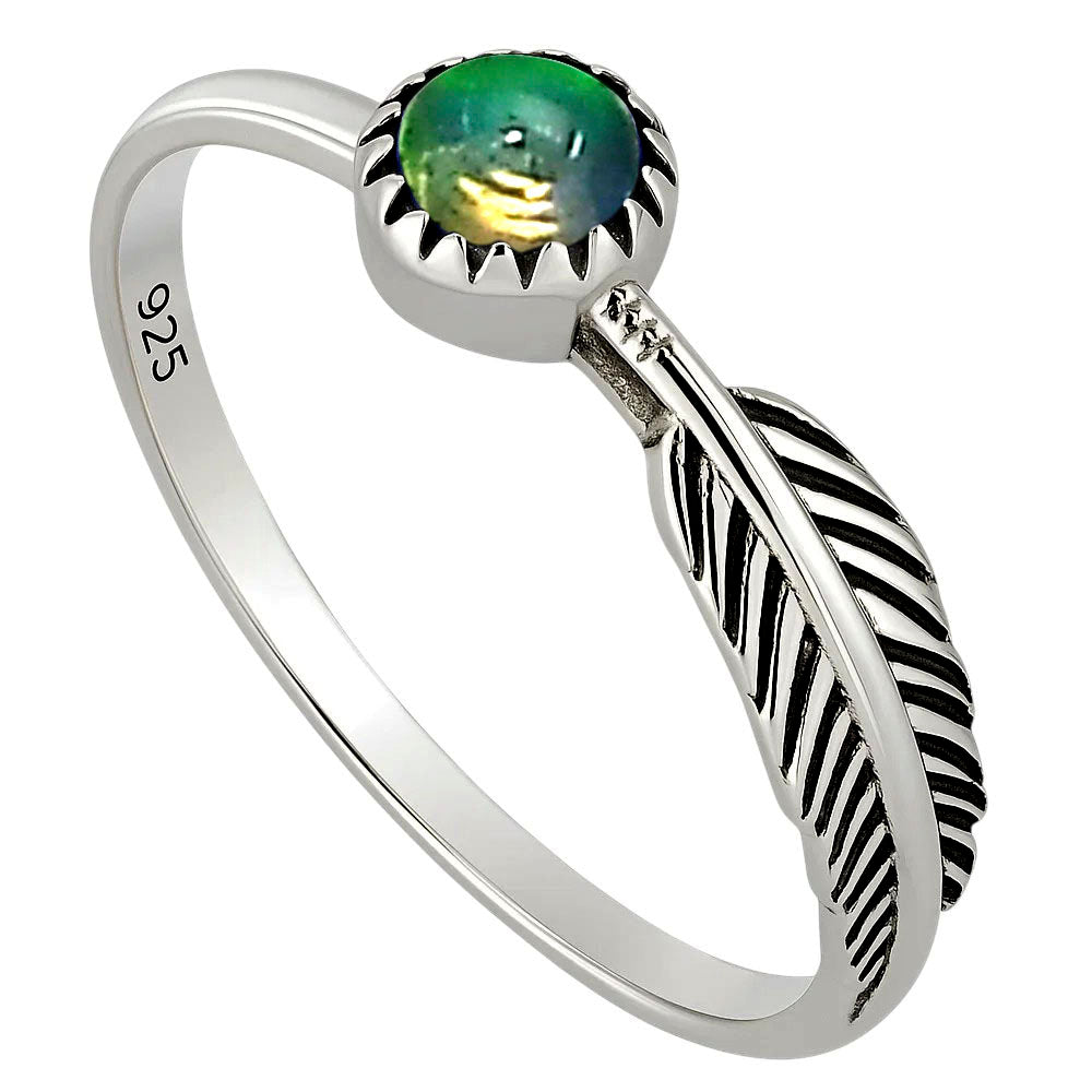 Ethiopian Opal Ring size-4.5 R-1042 SDR251944