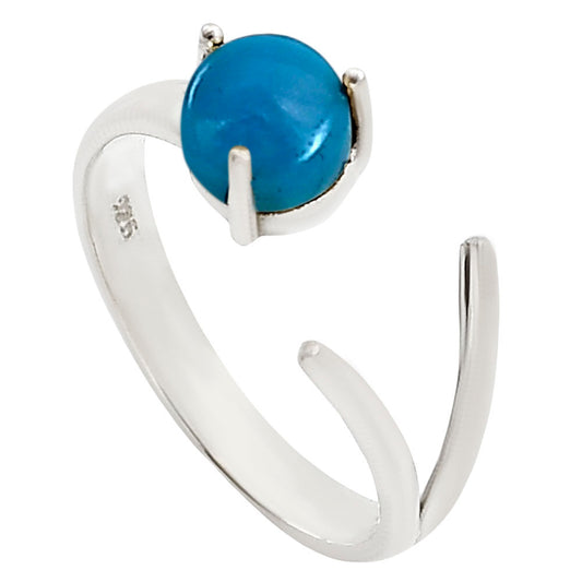 Adjustable - Sleeping Beauty Turquoise Ring size-7 R-1176 SDR252358