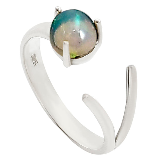Adjustable - Ethiopian Opal Ring size-8 R-1176 SDR252390