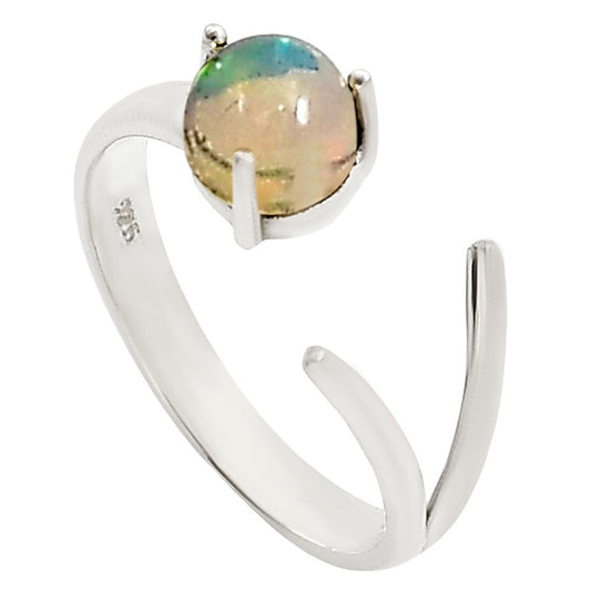 Adjustable - Ethiopian Opal Ring size-7 R-1176 SDR252394