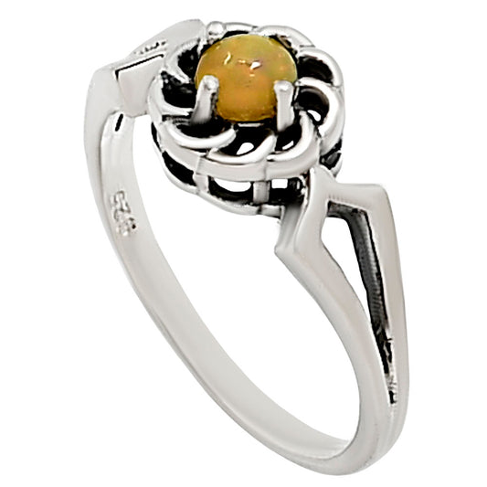 Ethiopian Opal Ring size-8 R-1172 SDR252437