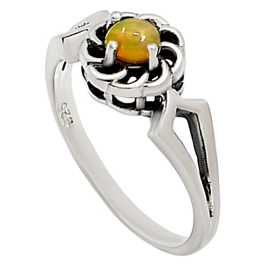 Ethiopian Opal Ring size-8 R-1172 SDR252438