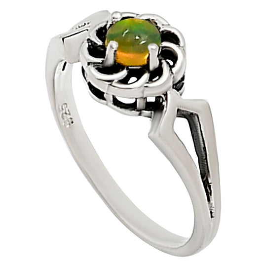Ethiopian Opal Ring size-7 R-1172 SDR252439