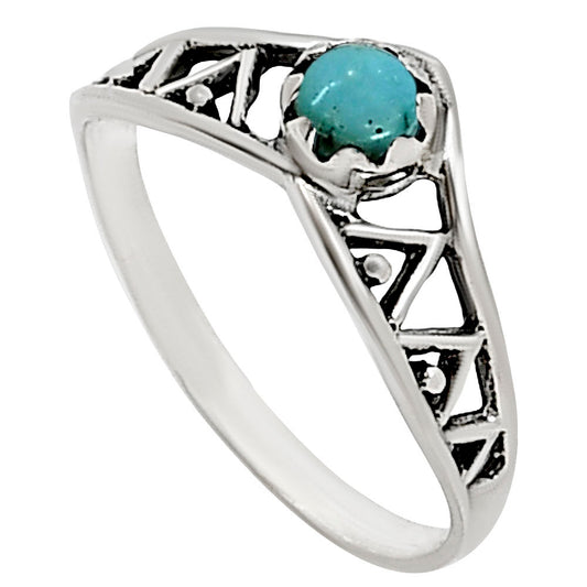Sleeping Beauty Turquoise Ring size-7 R-1172 SDR252443