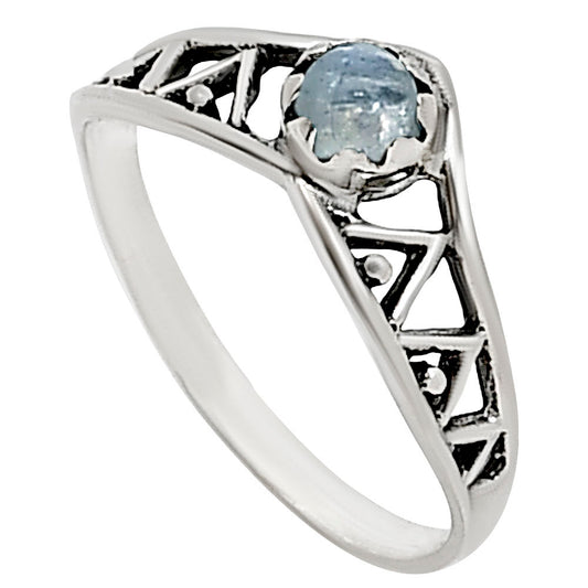 Rainbow Moonstone Ring size-6 R-1172 SDR252476