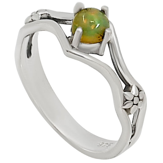Ethiopian Opal Ring size-6.5 R-1720 SDR252519