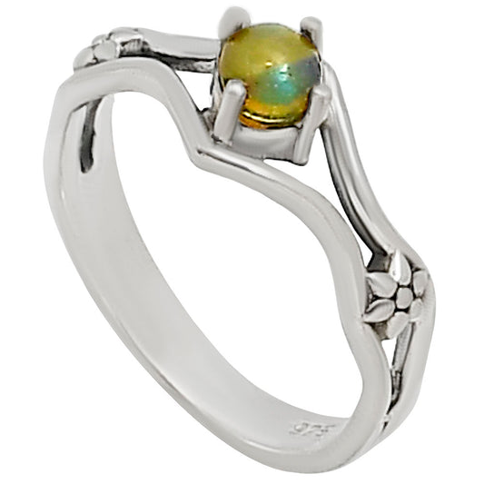 Ethiopian Opal Ring size-6.5 R-1720 SDR252524