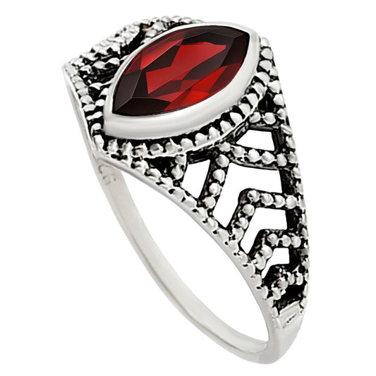 Hessonite Garnet Ring size-6 R-1270 SDR252659