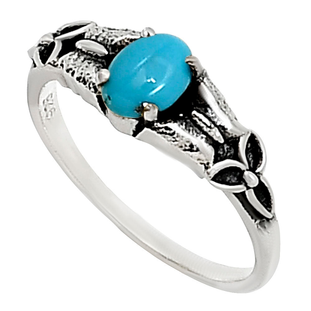 Sleeping Beauty Turquoise Ring size-6 R-1746 SDR252818