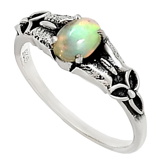 Ethiopian Opal Ring size-6 R-1746 SDR252862