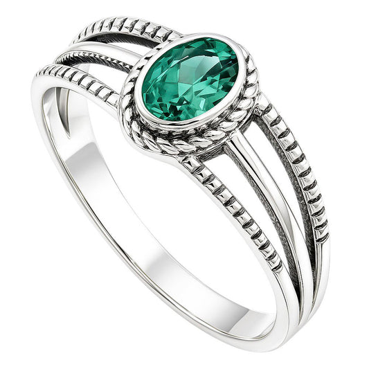 Green Tourmaline Ring size-5 R-1010 SDR253001