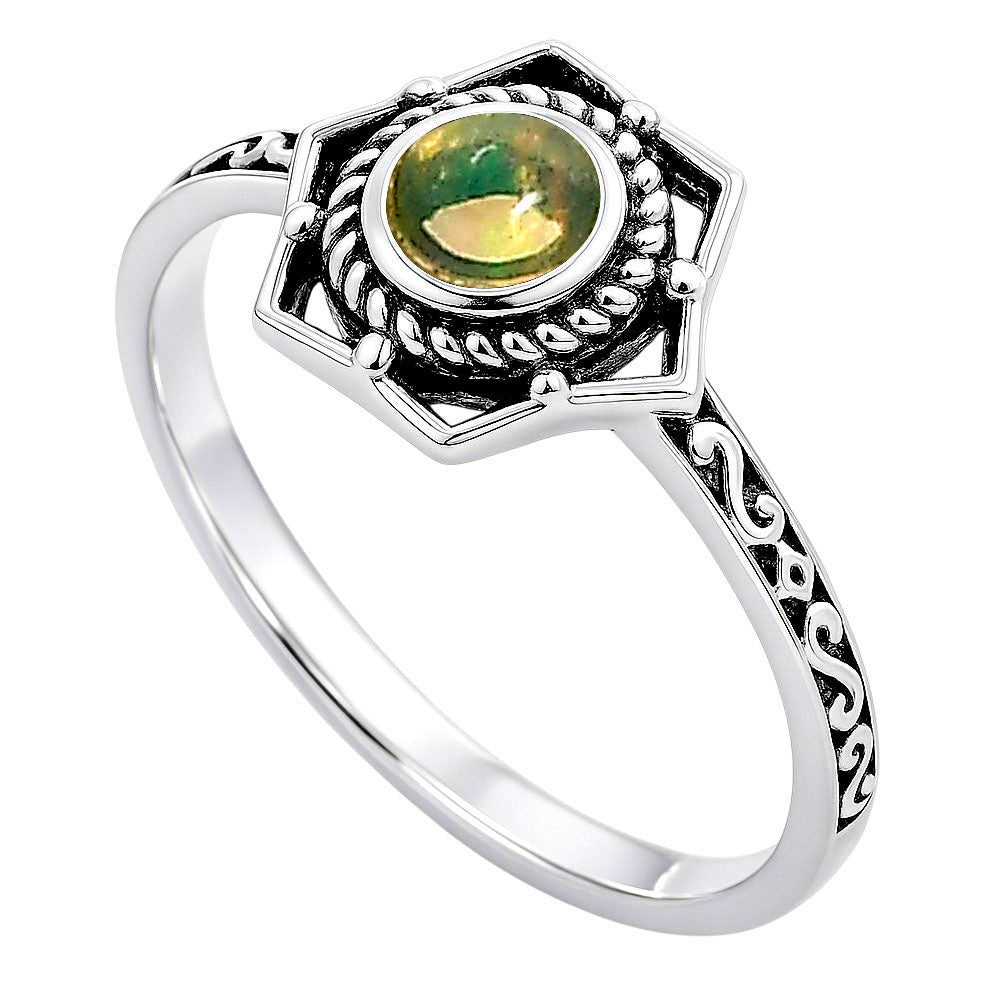 Ethiopian Opal Ring size-8 R-1744 SDR253080