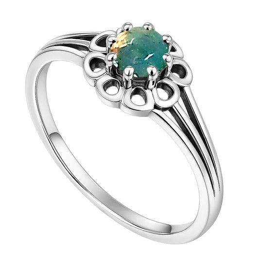 Ethiopian Opal Ring size-5 R-1761 SDR253094