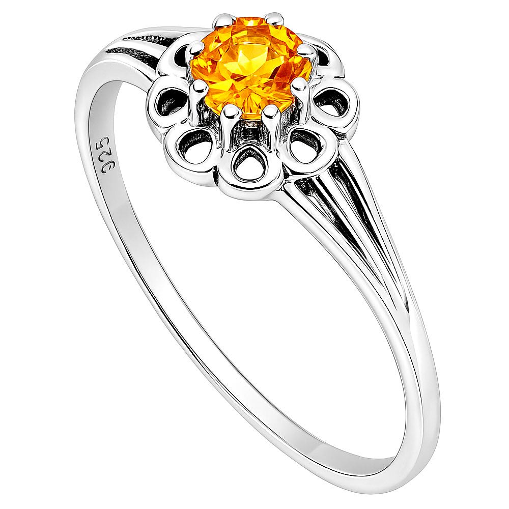 Citrine Ring size-6 R-1761 SDR253107