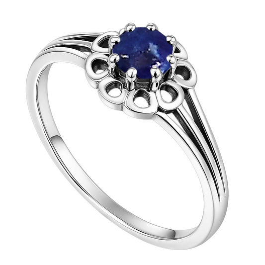 Lapis Lazuli Ring size-7 R-1761 SDR253116