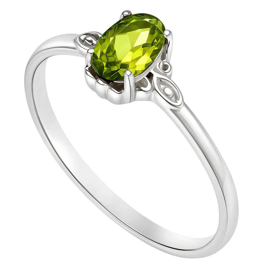 Peridot Ring size-6 R-1721 SDR253153
