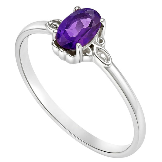 Amethyst Ring size-5 R-1721 SDR253156