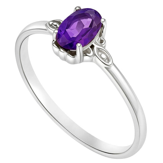 Amethyst Ring size-8 R-1721 SDR253158