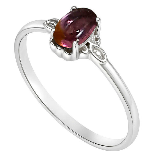 Natural Multi Tourmaline Ring size-7 R-1721 SDR253203