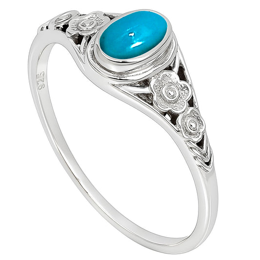 Sleeping Beauty Turquoise Ring size-5 R-1292 SDR253259