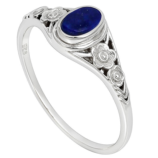 Lapis Lazuli Ring size-6 R-1292 SDR253263
