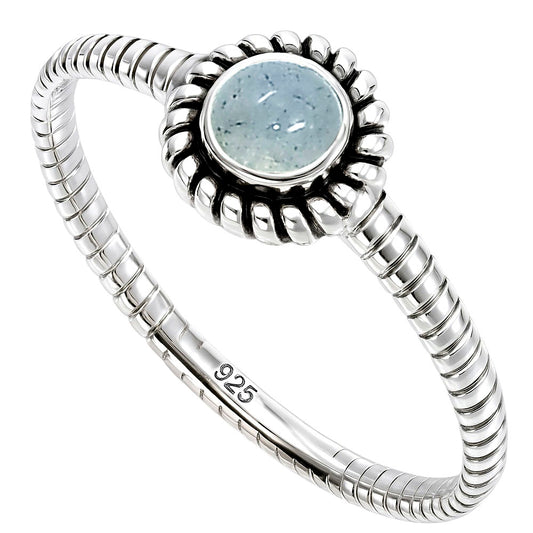 Rainbow Moonstone Ring size-6 R-1045 SDR253378