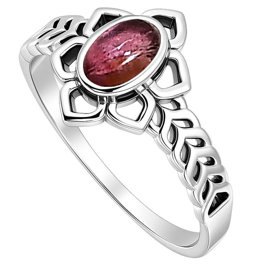 Natural Multi Tourmaline Ring size-8 R-1744 SDR253411