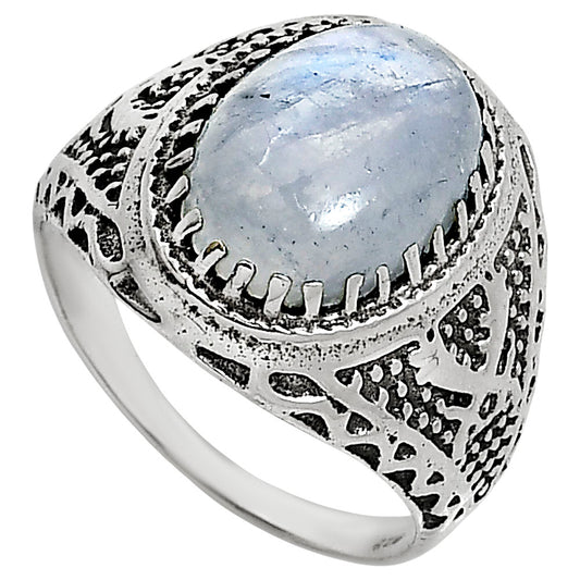 Rainbow Moonstone Ring size-9 R-1738 SDR253491