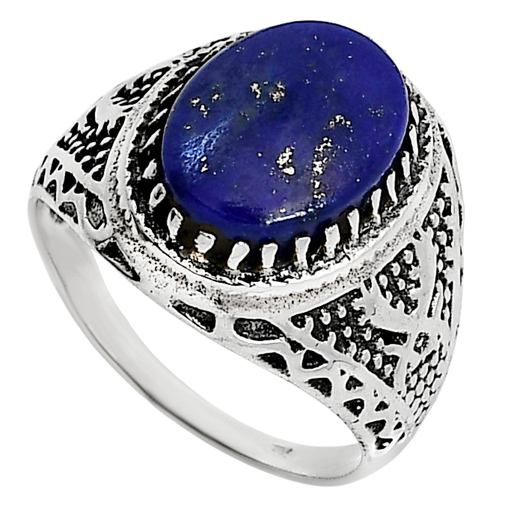 Lapis Lazuli Ring size-9 R-1738 SDR253511