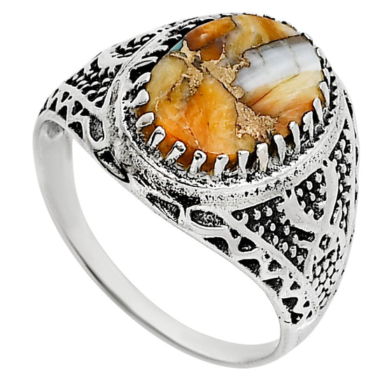 Spiny Oyster Turquoise Ring size-11 R-1738 SDR253516