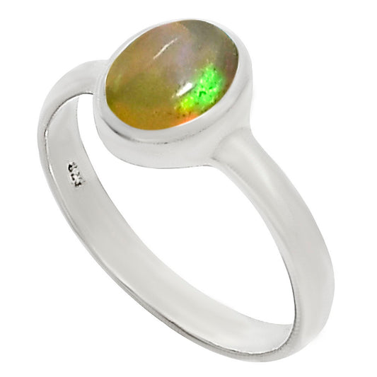 Ethiopian Opal Ring size-6 R-1001 SDR253621