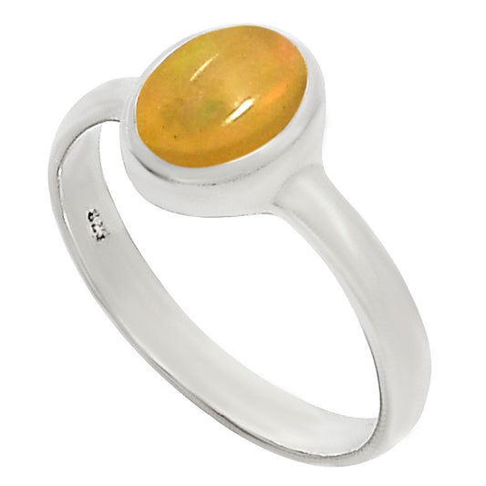 Ethiopian Opal Ring size-6 R-1001 SDR253623