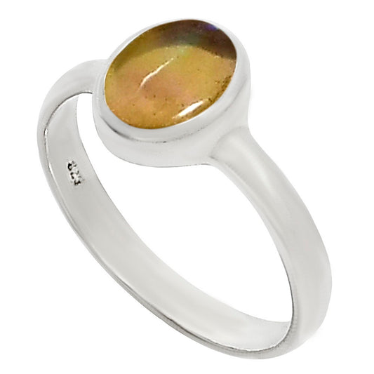 Ethiopian Opal Ring size-7 R-1001 SDR253632