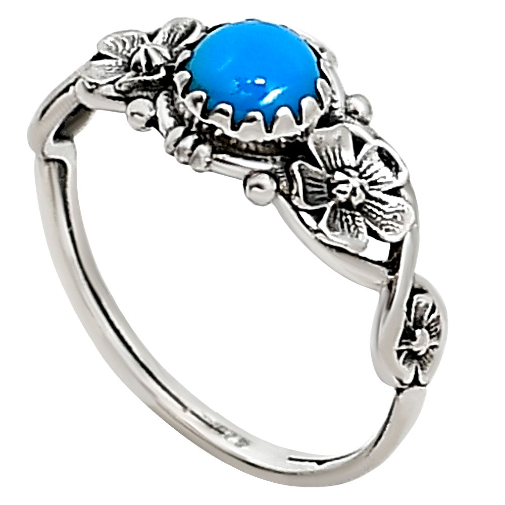 Sleeping Beauty turquoise Ring size-6 R-1292 SDR253769