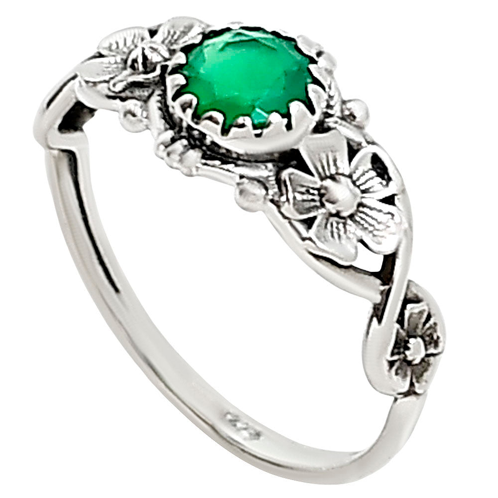 Green Onyx Ring size-7 R-1292 SDR253779