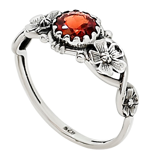 Hessonite Garnet Ring size-6 R-1292 SDR253794