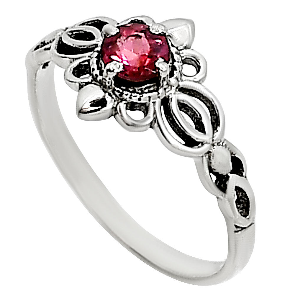 Purple Garnet Ring size-5 R-1172 SDR253928