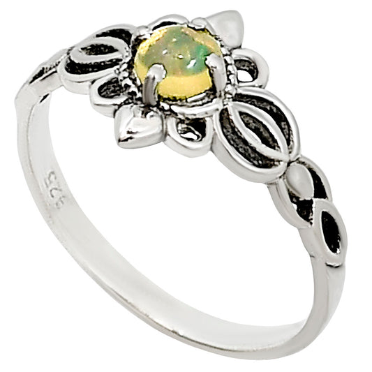 Ethiopian Opal Ring size-5 R-1172 SDR253960