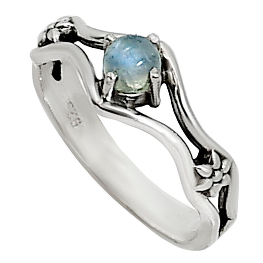 Rainbow Moonstone Ring size-5 R-1720 SDR254135