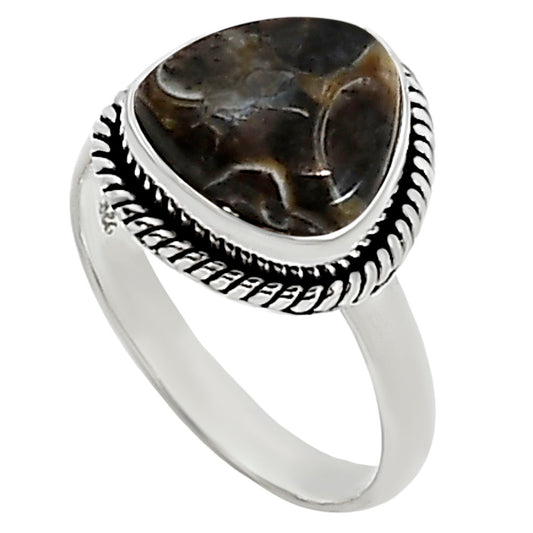 Turtella Jasper Ring size-9 R-1009 SDR254190