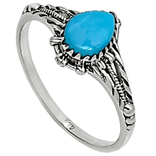 Sleeping Beauty turquoise Ring size-6 R-1345 SDR254254
