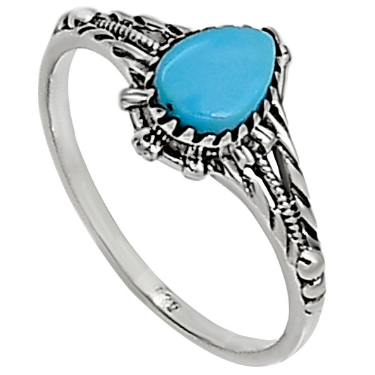 Sleeping Beauty turquoise Ring size-7 R-1345 SDR254258